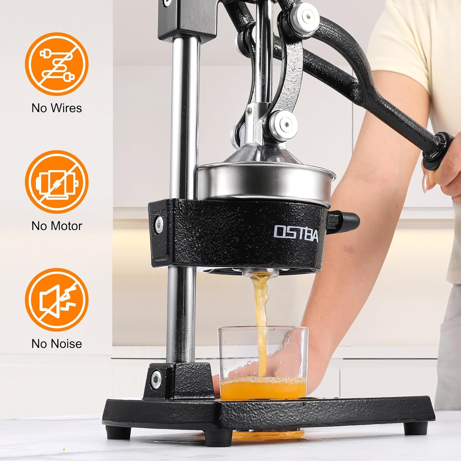 Cast Iron Manual Citrus Juicer - Citrus Juicer Bar recension och pris