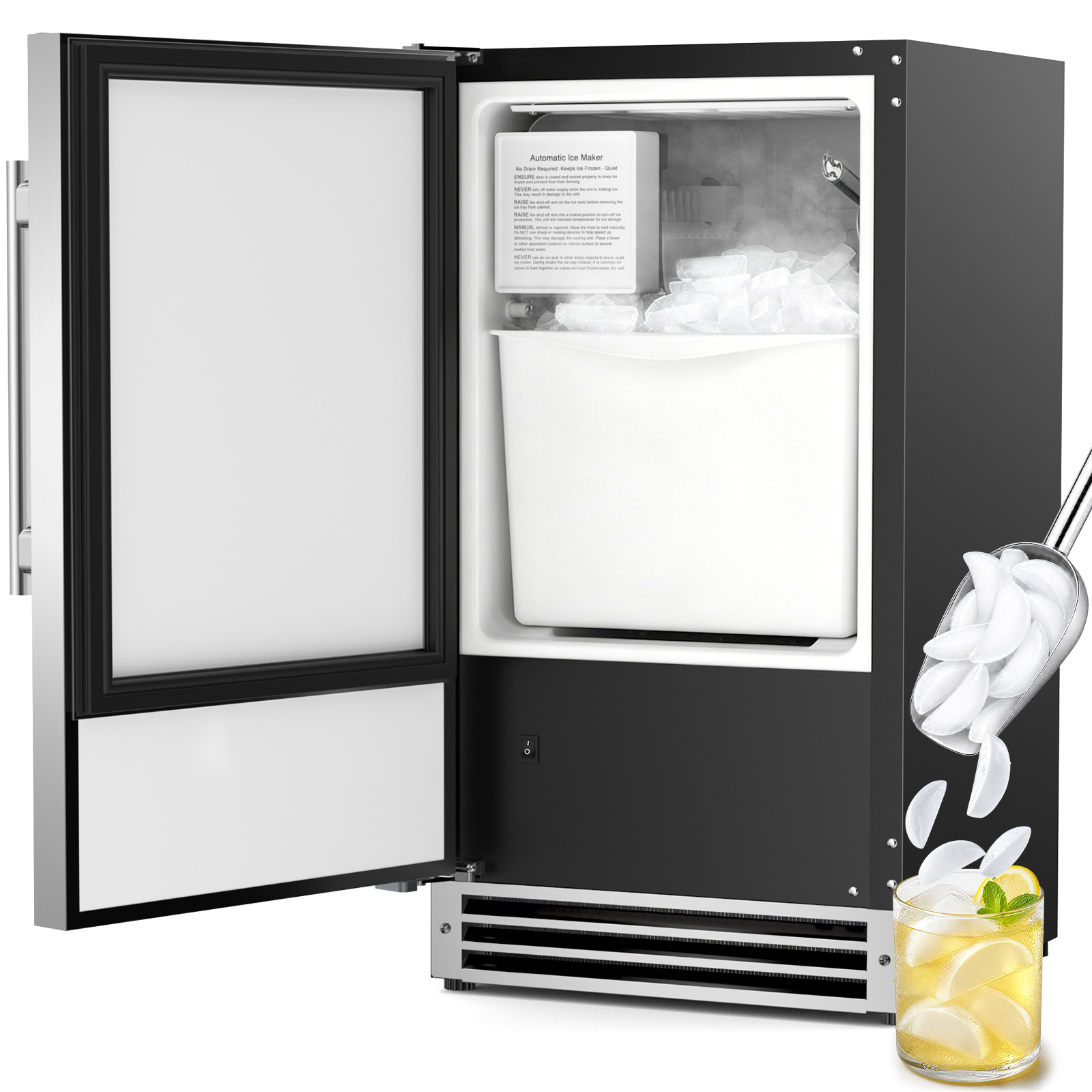 Under Counter Ice Maker, Cresc - Home Bar And Counter recension och pris