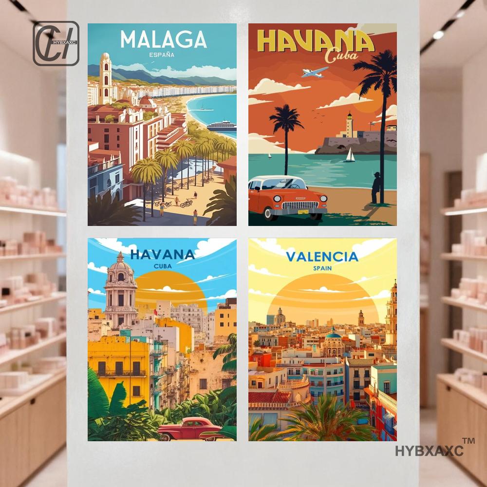 Spain Travel Poster Paris Gran - Home Barcelona recension och pris