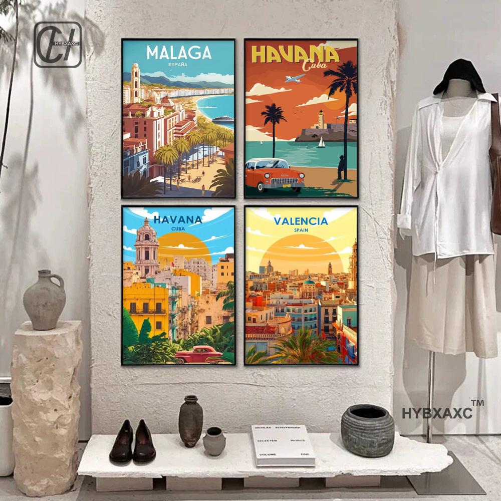 Spain Travel Poster Paris Gran - Home Barcelona recension och pris