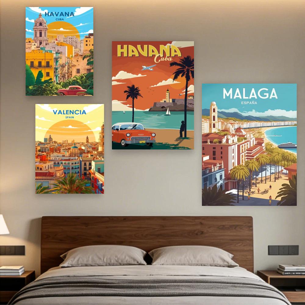 Spain Travel Poster Paris Gran - Home Barcelona recension och pris