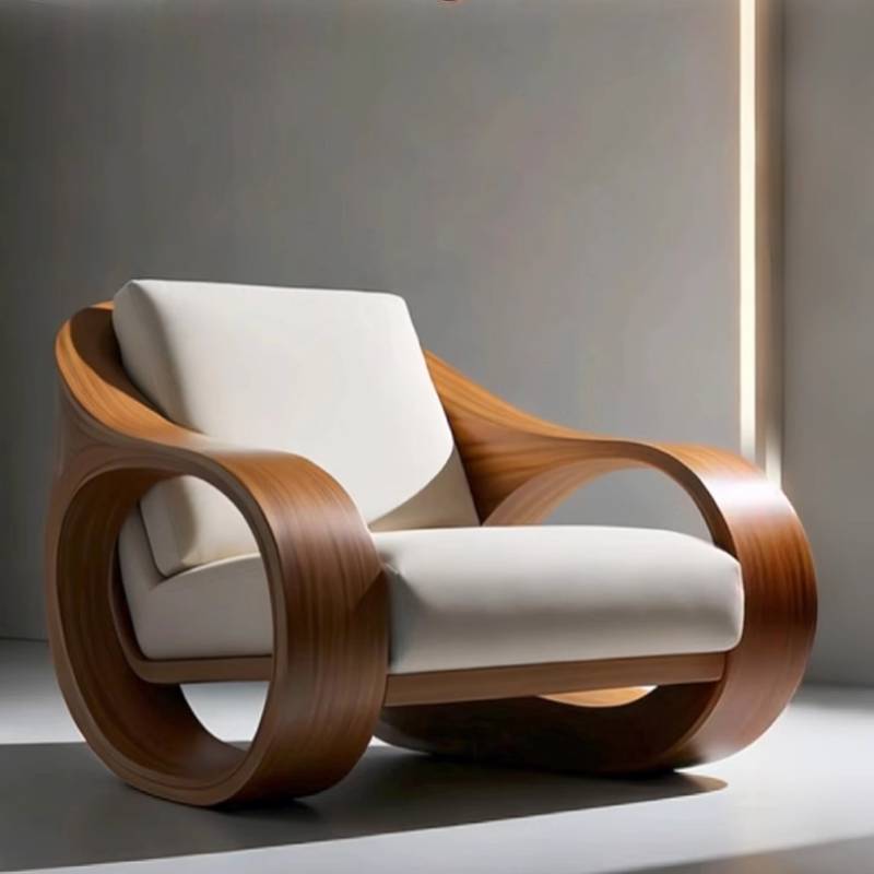 Lazy Wooden Living Room Chairs - Home Barcelona recension och pris