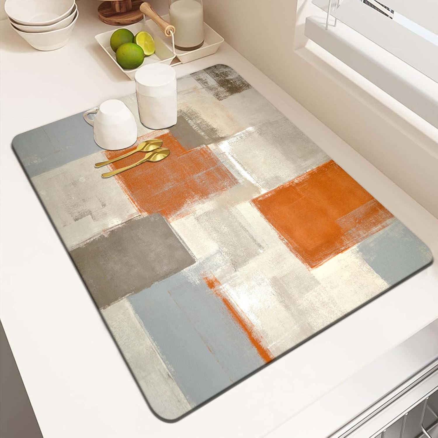 Dish Drying Mat for Kitchen, G - Bar Mat Rubber recension och pris