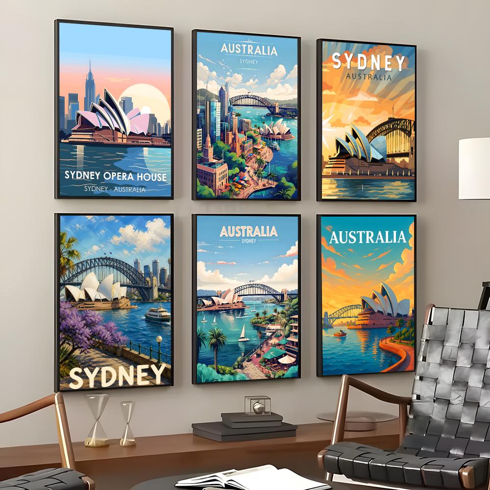 Art Sydney Travel Art Poster S - Home Bar Sydney recension och pris