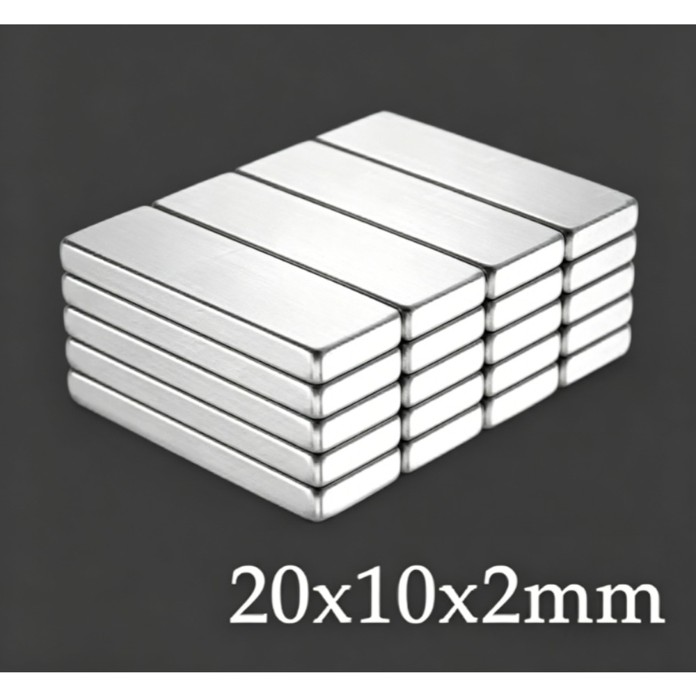 10x10x2/20x10x2mm Bar Magnets  - Home Bar And Fridge recension och pris