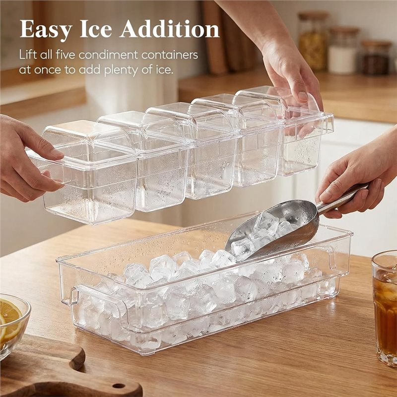 A27F-For Bar Supplies Taco For - Garnish Tray Set recension och pris