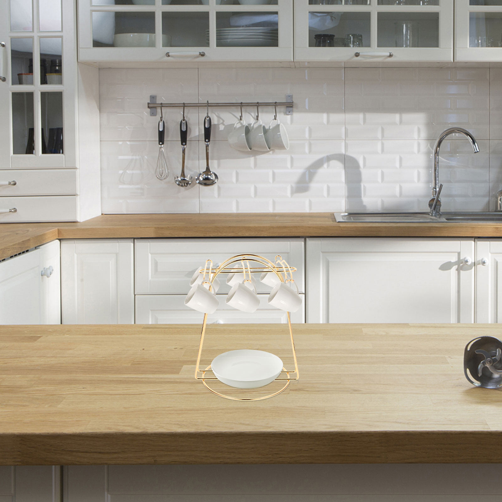 Iron Mug and Saucer Draining R - Home Bar And Counter recension och pris