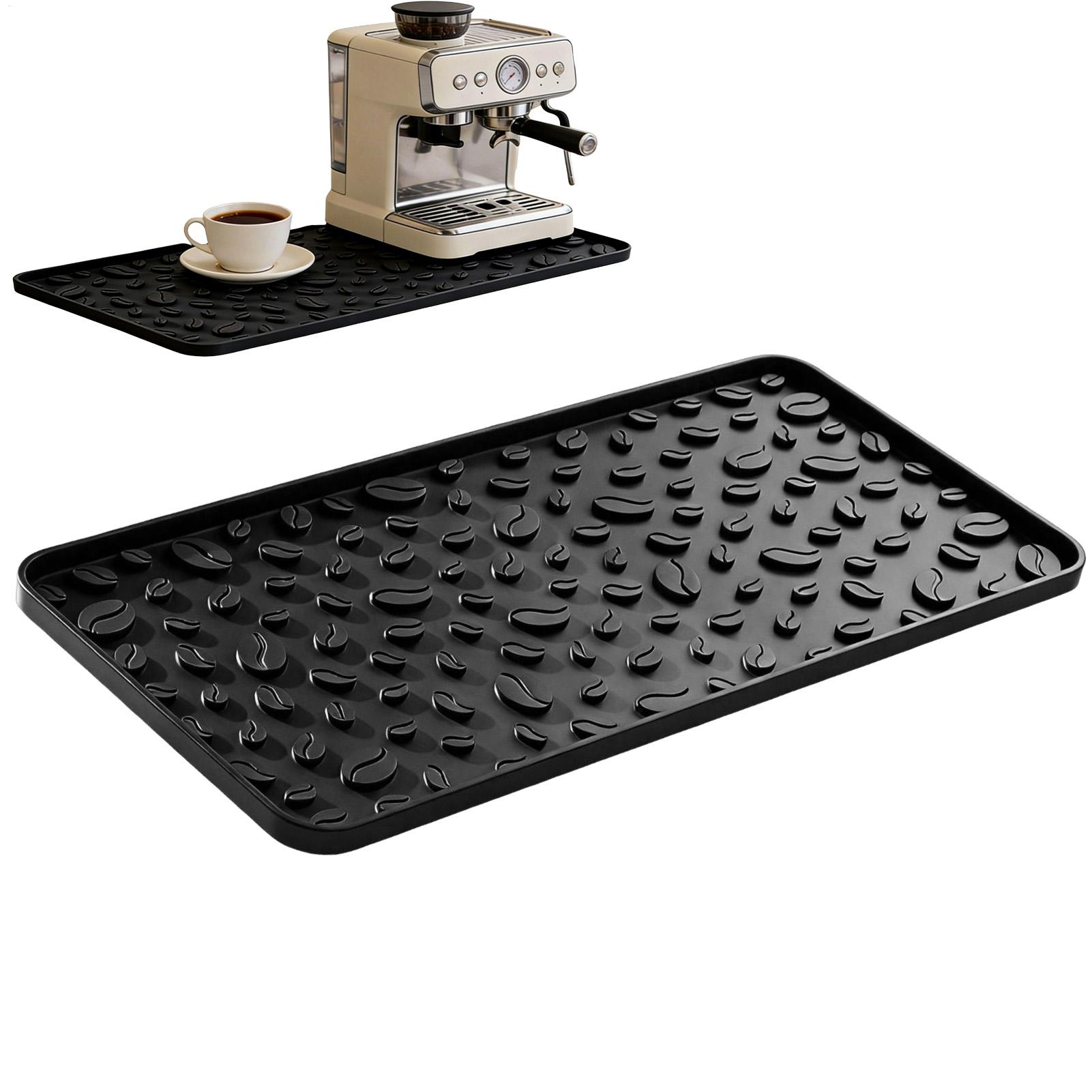 Coffee Mat Non-Slip Heat Insul - Bar Mat Rubber recension och pris
